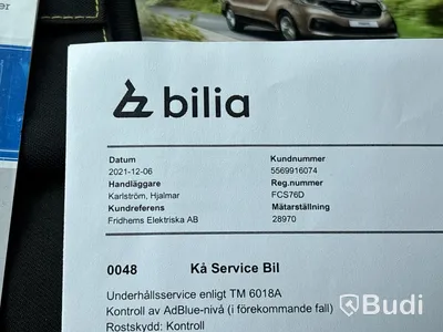 Skåpbil Renault Trafic 2.9t 1.6 dCi | 6525 mil | 2019