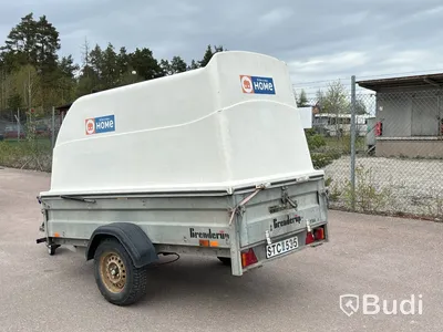 Bromsad släpvagn med kåpa Brenderup A6E0EC-S5 | 2002