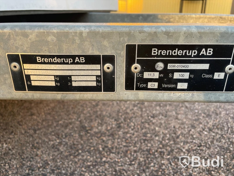 Släp Brenderup  1000 -18