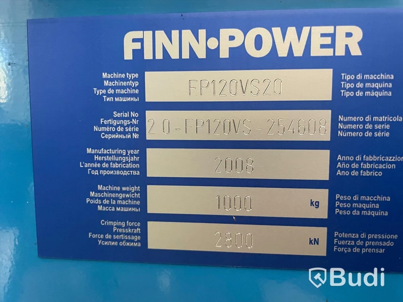 Finnpower FP 120 VS Slangpress