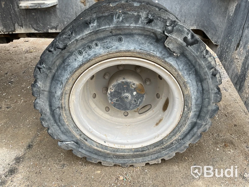 Materialhanterare med Grip Fuchs MHL 320 -2015  | Höj- och sänkbar hytt