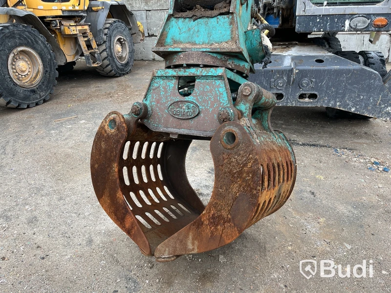 Materialhanterare med Grip Fuchs MHL 320 -2015  | Höj- och sänkbar hytt
