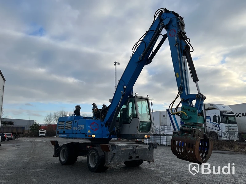 Materialhanterare Fuchs MHL 320 -2015 | Grip | Höj- och sänkbar hytt