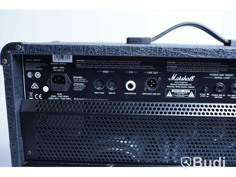 Förstärkare - Marshall JVM 410C inkl. footswitch. Ny.
