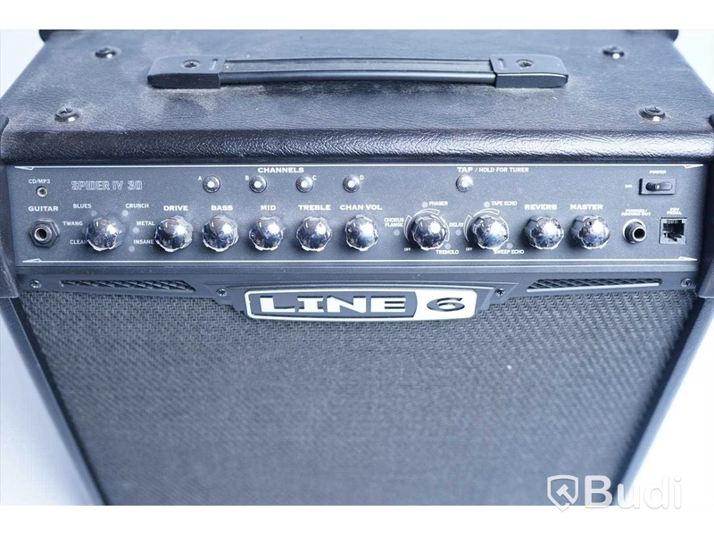 Förstärkare - Line 6 Spider IV 30. Defekt, saknar högtalarelement.