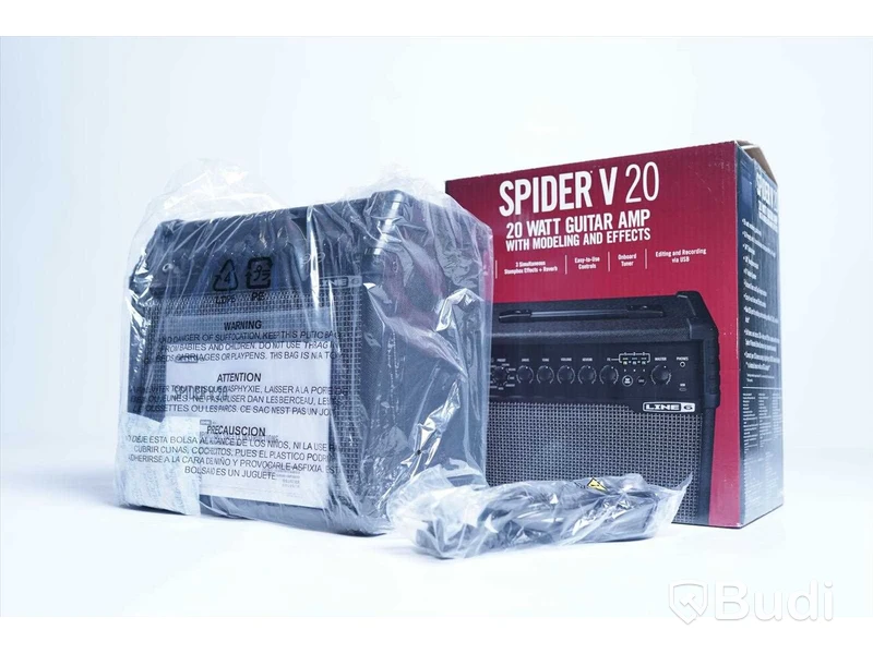 Förstärkare - Line 6 Spider V 20. Ny, Obruten förpackning.