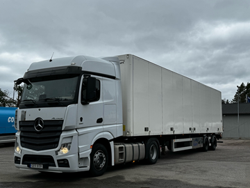 Dragbil med Citytrailer Mercedes-Benz Actros 4x2 -2020 | 12.8 | Powershift | Ekeri C2-d -2015