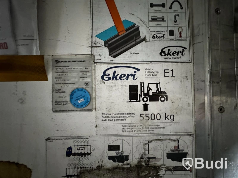 Dragbil med Citytrailer Mercedes-Benz Actros 4x2 -2020 | 12.8 | Powershift | Ekeri C2-d -2015
