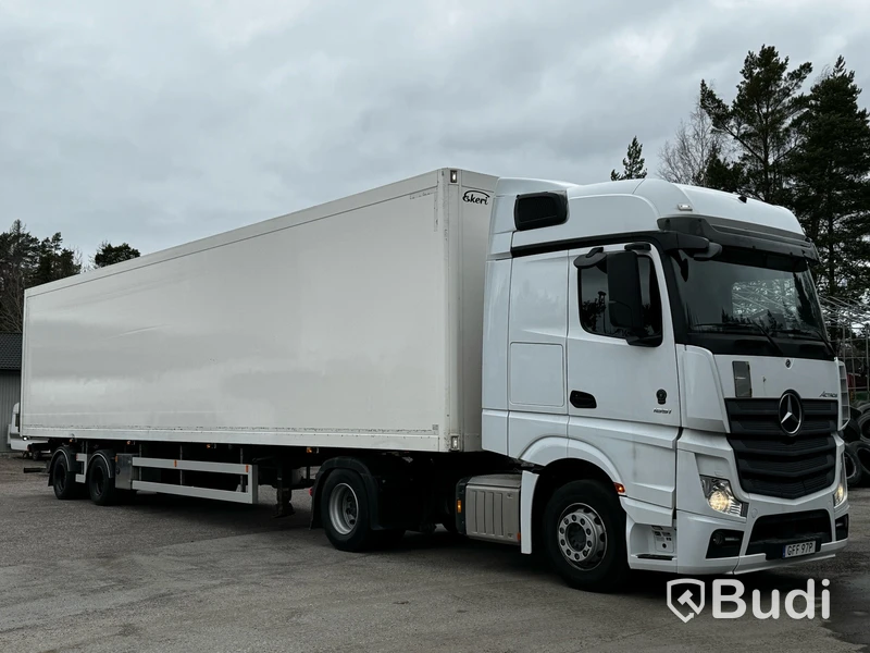 Dragbil med Citytrailer Mercedes-Benz Actros 4x2 -2020 | 12.8 | Powershift | Ekeri C2-d -2015