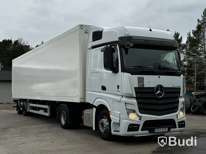 Dragbil med Citytrailer Mercedes-Benz Actros 4x2 -2020 | 12.8 | Powershift | Ekeri C2-d -2015