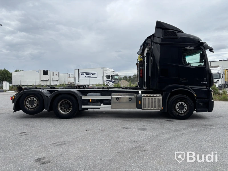 Lastväxlare Mercedes-Benz Actros 2853 -2020 | HIAB 21 ton