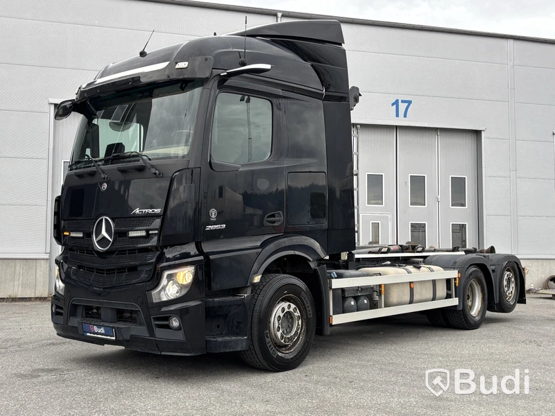Lastväxlare Mercedes-Benz Actros 2853 -2020 | HIAB 21 ton