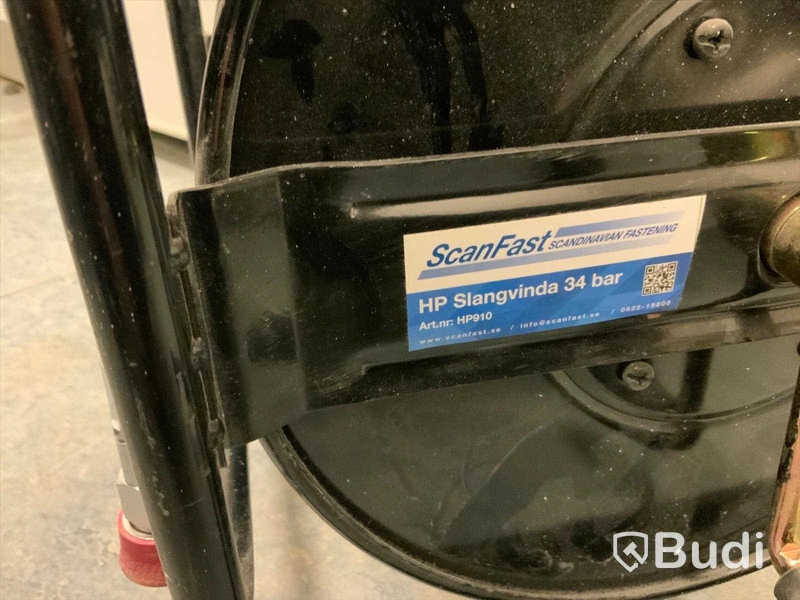 Högtryckskompressor HP920 ScanFast Höhtryck max 25 bar  Lågtryck max 11 bar Funktionstestad. Högtrycksslang på rulle ingår