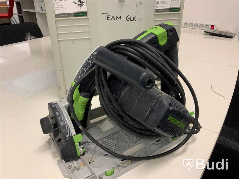FESTOOL. Cirkelsåg  TS 55 REBQ-Plus Funktionstestad. Klinga saknas