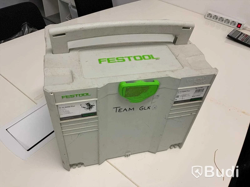 FESTOOL. Cirkelsåg  TS 55 REBQ-Plus Funktionstestad. Klinga saknas
