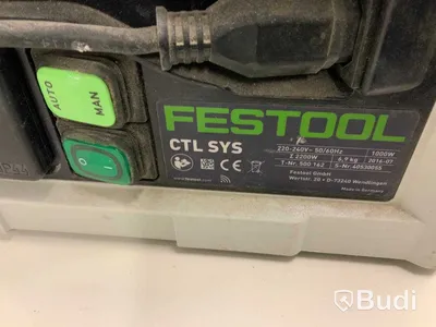 FESTOOL. Dammsugare CTL SYS. 1000W Funktionstestad.