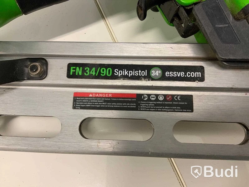 Spikpistol ESSVE FN 34/90 Tryckluftdriven