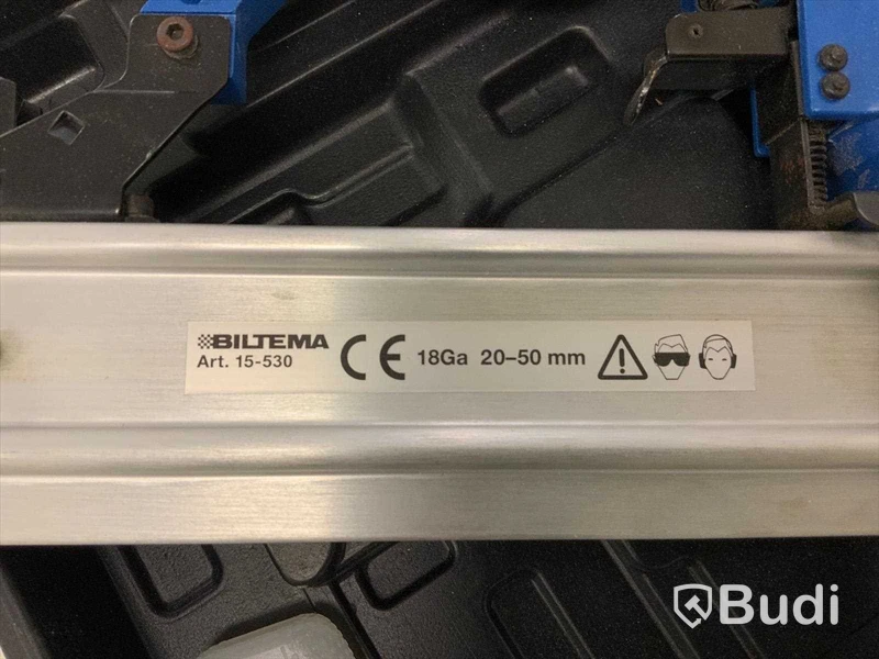 Spikpistol Biltema. Artikelns 15-530 Tryckluftdriven.