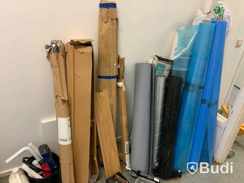 BYGGMATERIAL MONTAGEDETALJER, täckglaset, ventilationsdetaljer Verktyg, taktätning
