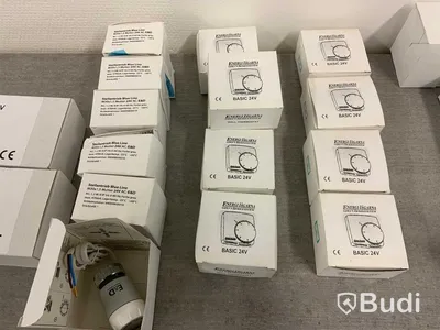 Golvvärme detaljer LK och Energijägarna Styrenheter, ställdon, termostater, transformatorer