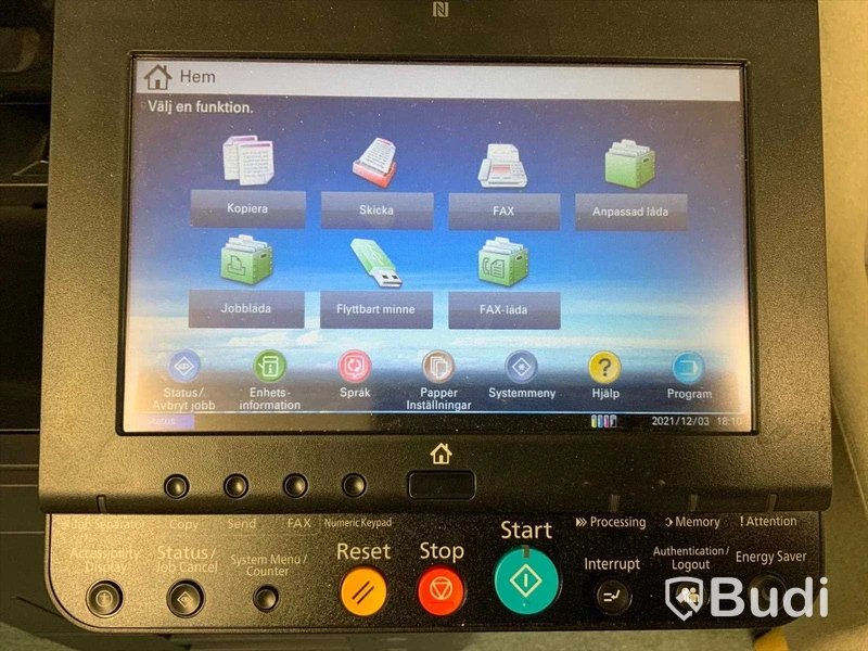 Kopiator Skrivare Scanner färg KYOCERA. TASKalfa. 2552cl Funktionstestad.