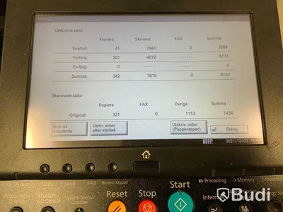 Kopiator Skrivare Scanner färg KYOCERA. TASKalfa. 2552cl Funktionstestad.