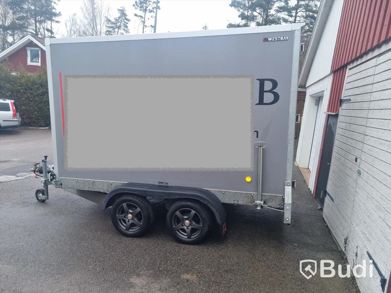 Skåpsläp Westbay Agados VZ 31 -2022 (2700kg totalvikt)