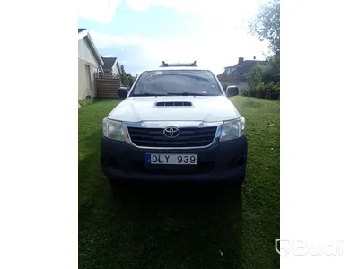 Toyota Hilux PickUp med kåpa | 4x4 | 2012