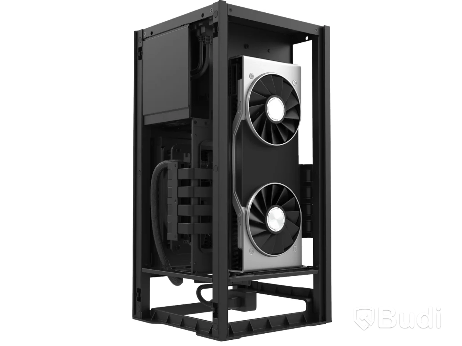 Datorchassi NZXT H1 svart