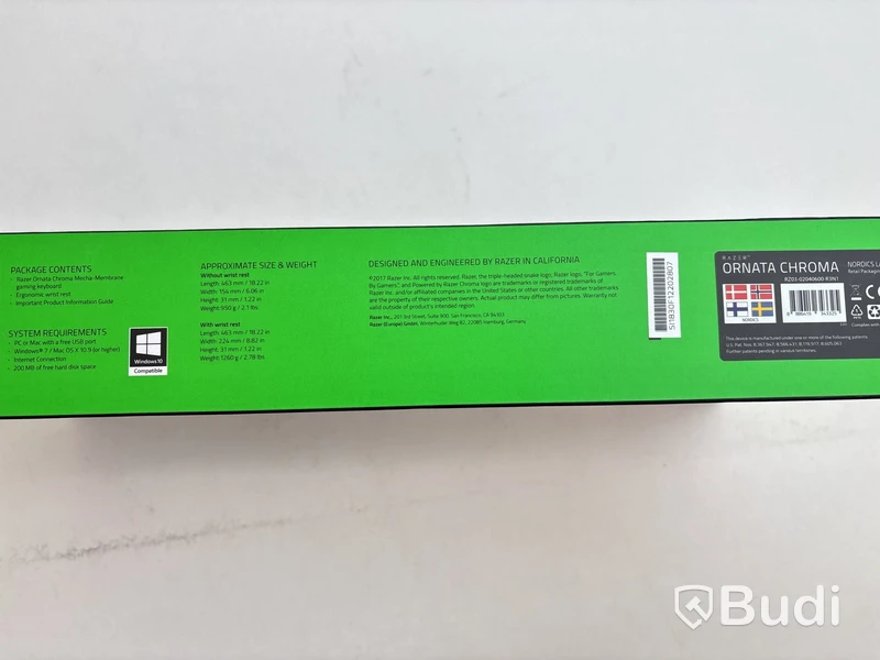 Gamingpaket Razer och Esperanza