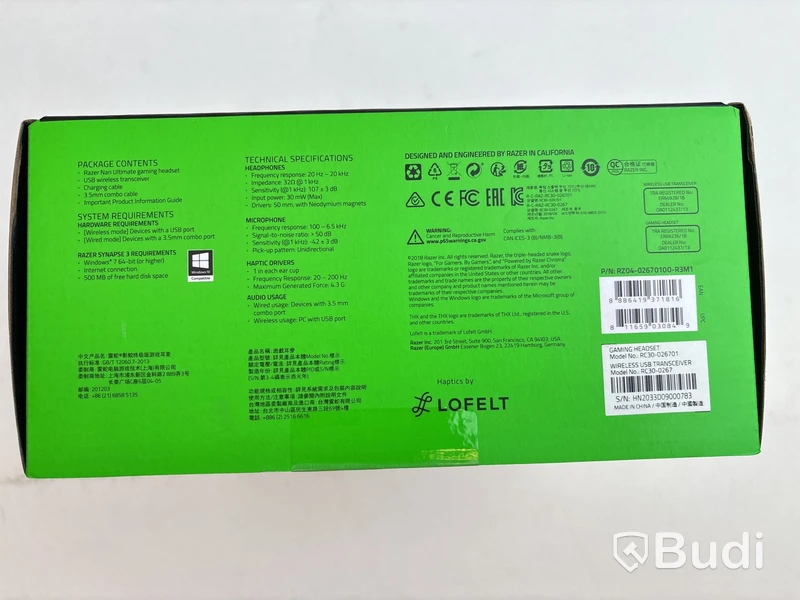 Gamingpaket Razer och Esperanza