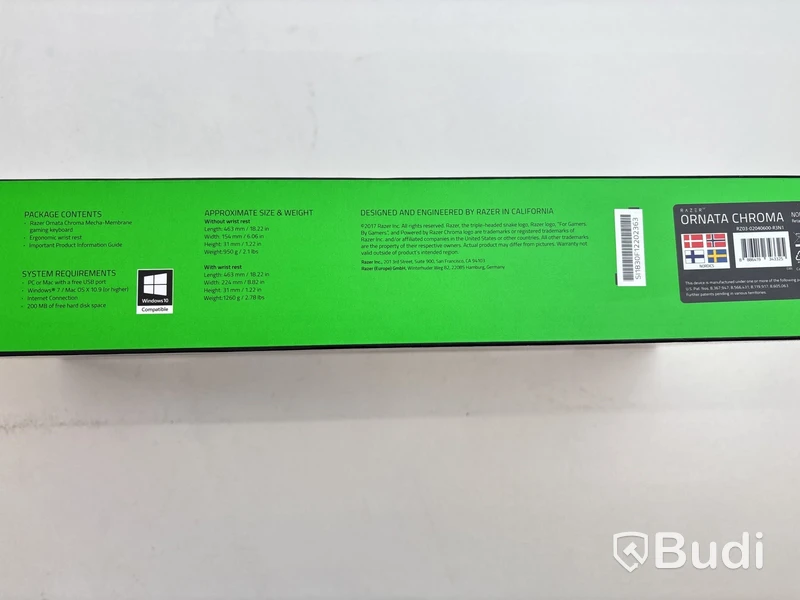 Gamingpaket Razer och Esperanza