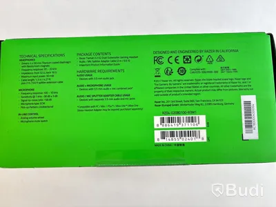 2 st. Headset Razer, Olika modeller
