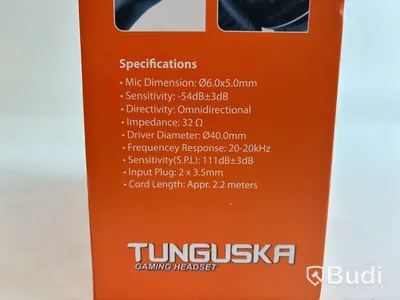 2 st. Headset Attitude one, Tunguska