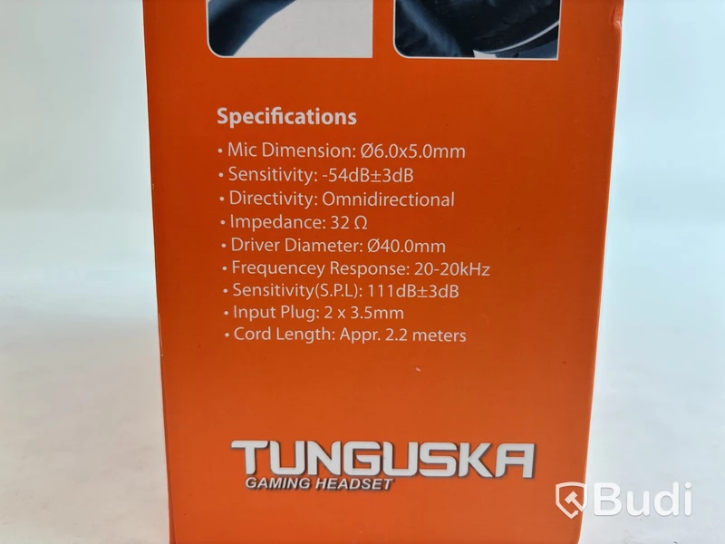 2 st. Headset Attitude one, Tunguska