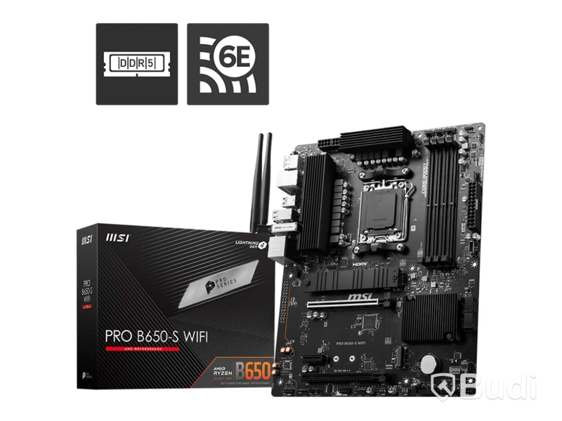Moderkort MSI B650 Pro S Wifi