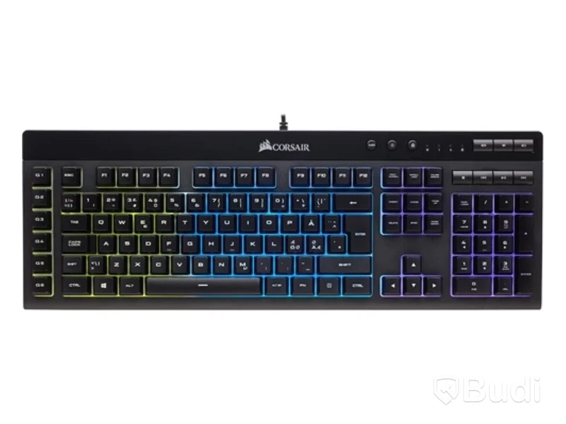 4 st. Gaming-tangentbord Corsair, K55 RGB, Dynamic mulitcolor blacklighting