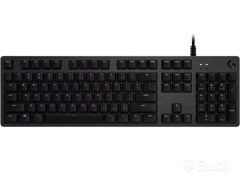 2 st. Gaming-tangentbord Logitech, G512 Carbon GX Blue clicky