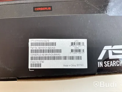 4 st. Gaming tangentbord Asus, Cerberus