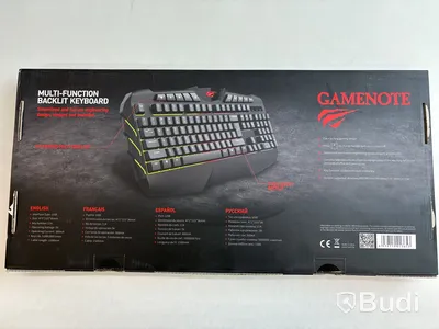 4 st. Gaming tangentbord och 4 st. Möss Havit