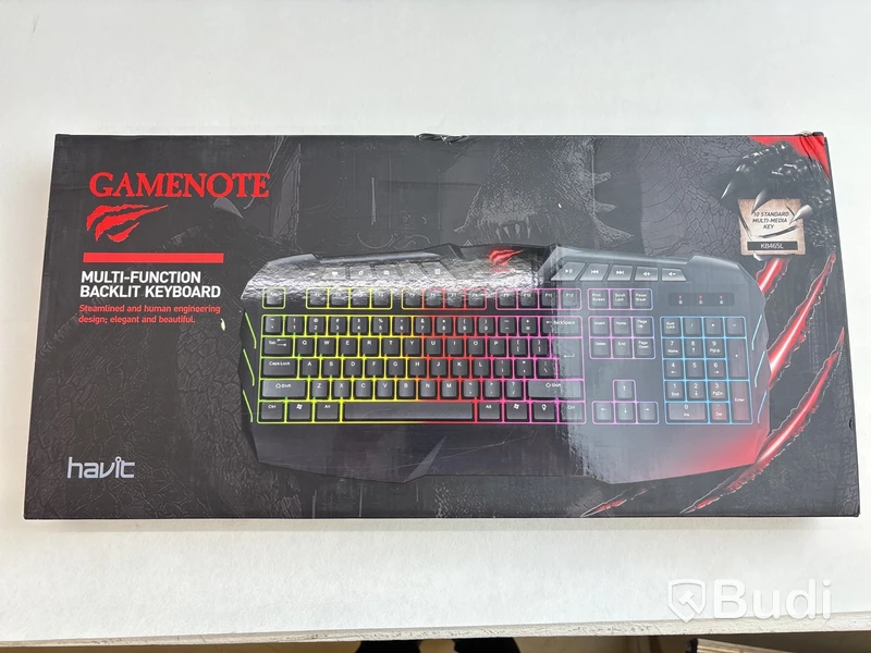 4 st. Gaming tangentbord och 4 st. Möss Havit