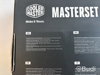 4 st. Gaming tangentbord och mus Cooler master, Masterset MS120
