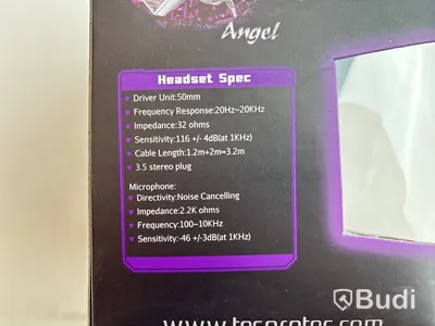 2 st. Headset Tesoro, Kuven 7.1
