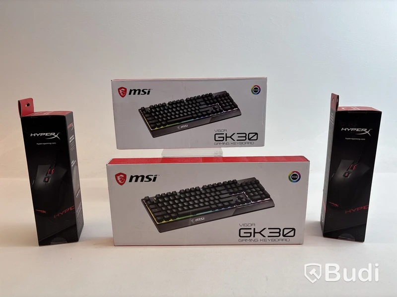 Gamingpaket HyperX och MSI