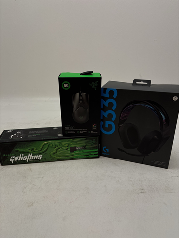 (NY) Gamingpaket, Razer och Logitech
