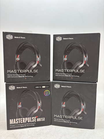 (NY) 4 st. Gamingheadsets Cooler Master, olika modeller