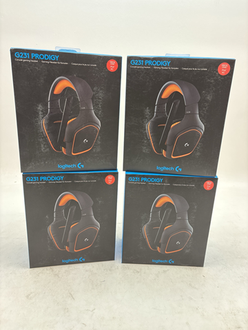 (NY) 4 st. Gamingheadsets Logitech