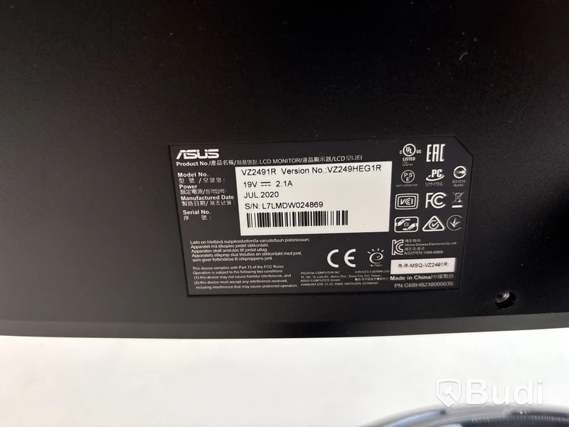 3 st. Datorskärmar  ASUS VZ249HEG1R