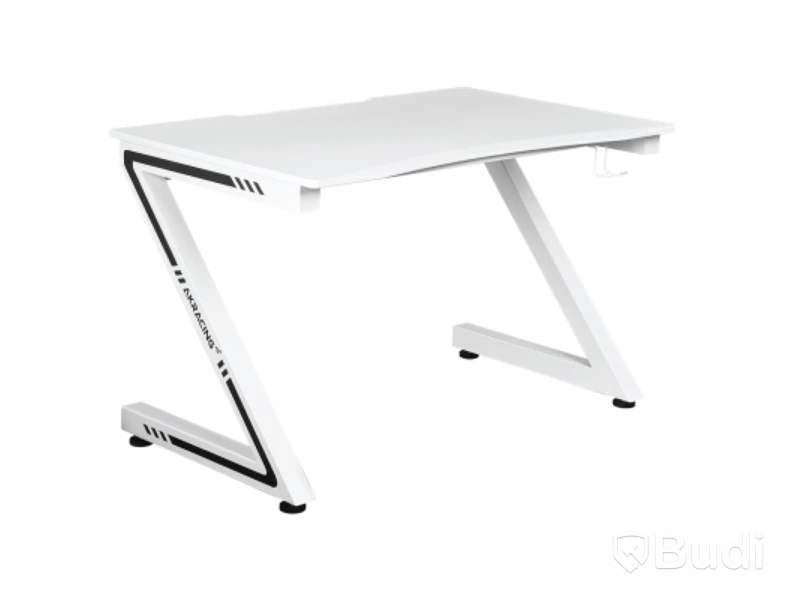 Skrivbord / Gamingbord Sierra AKRacing, vit