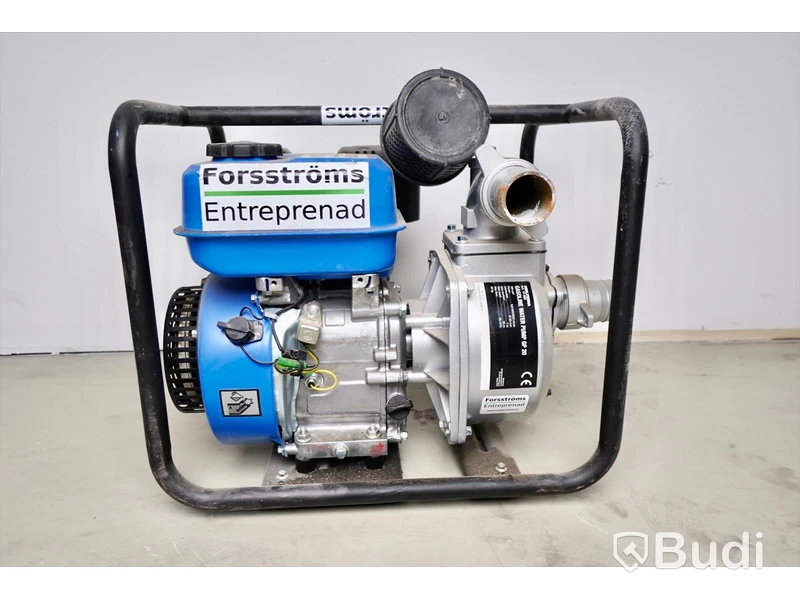 Bensindriven vattenpump